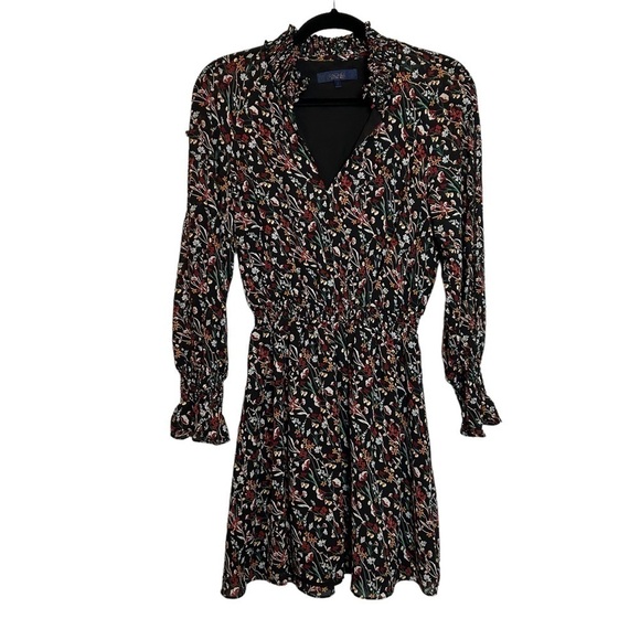 Rachel Rachel Roy Key Hole Floral Fully Lined Fit & Flare Dress - Picture 3 of 15